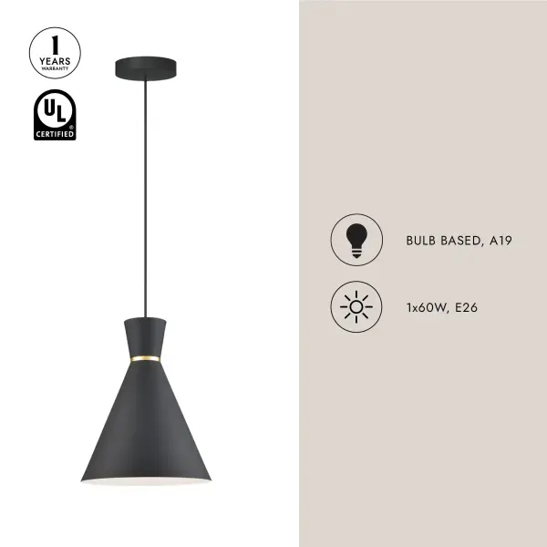 Vanderbilt 10-Inch Pendant Light - Image 7