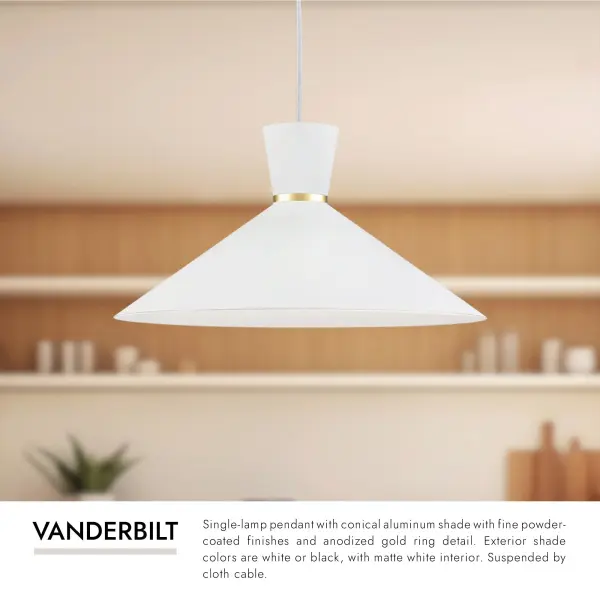 Vanderbilt 16-Inch Pendant Light - Image 5