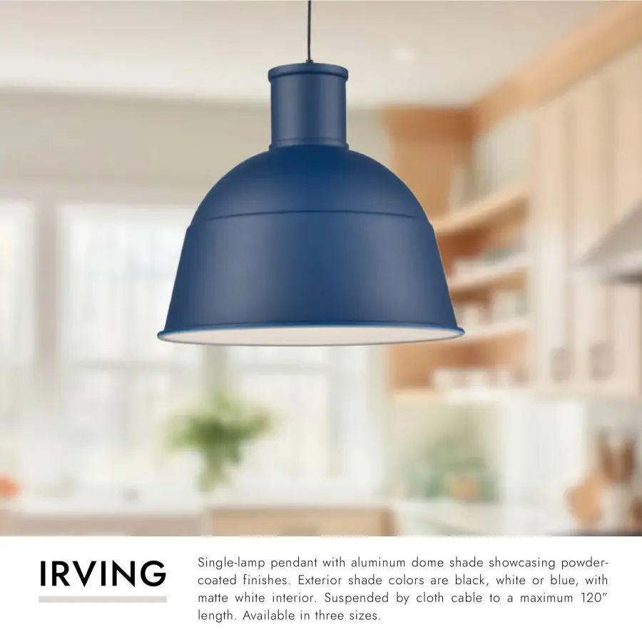 Irving 13" Pendant Light - Image 8