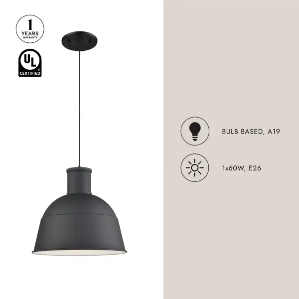 Irving 16" Pendant Light - Image 9