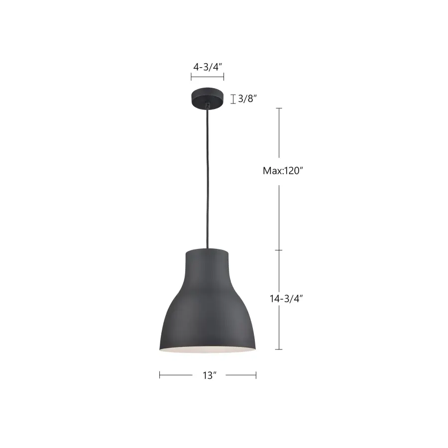Cradle 13-Inch Pendant Light - Image 11