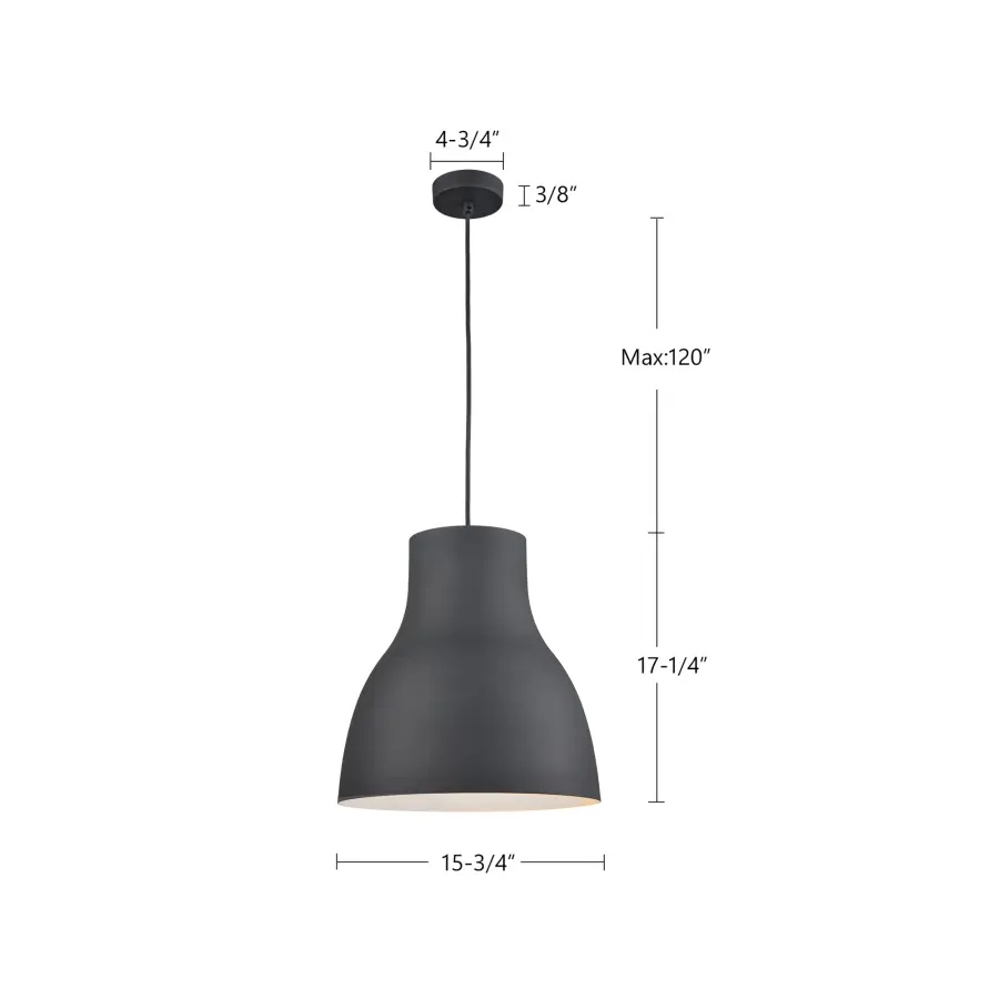 Cradle 16-Inch Pendant Light - Image 11