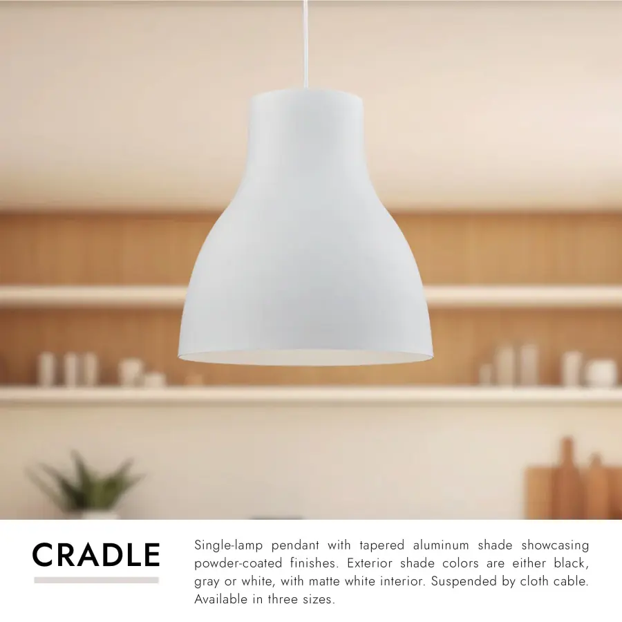 Cradle 16-Inch Pendant Light - Image 9