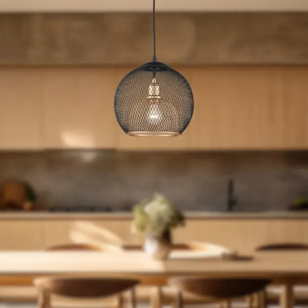 Gibraltar 12-Inch Wire Mesh Pendant - Image 3