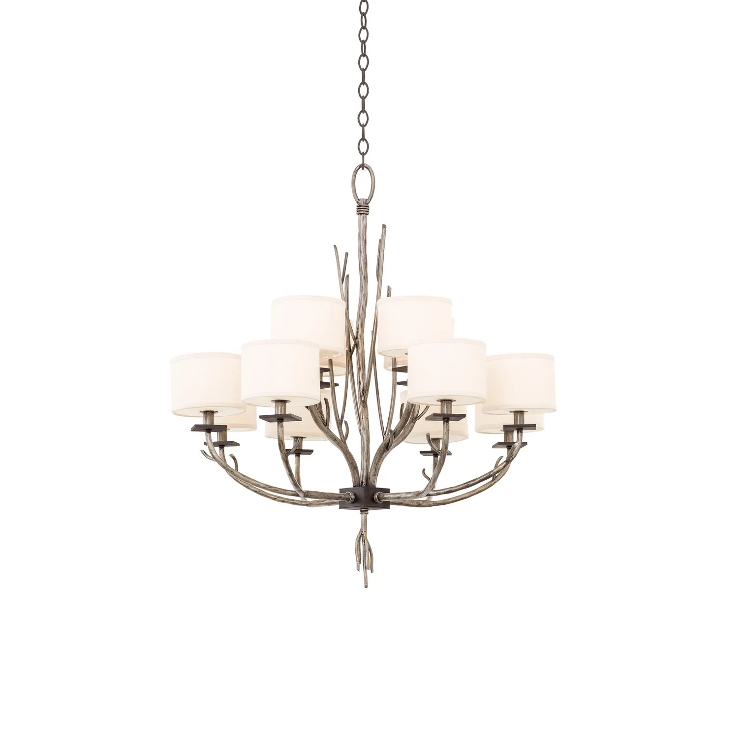 Denali 12 Light Chandelier in Bronze Jewel Tone