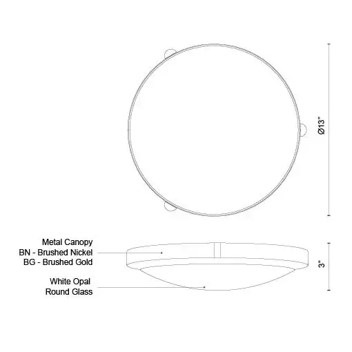 Floyd 13-Inch Flush Mount LED Ceiling Light - Image 13