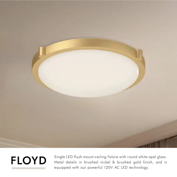 Floyd 13-Inch Flush Mount LED Ceiling Light - Image 9