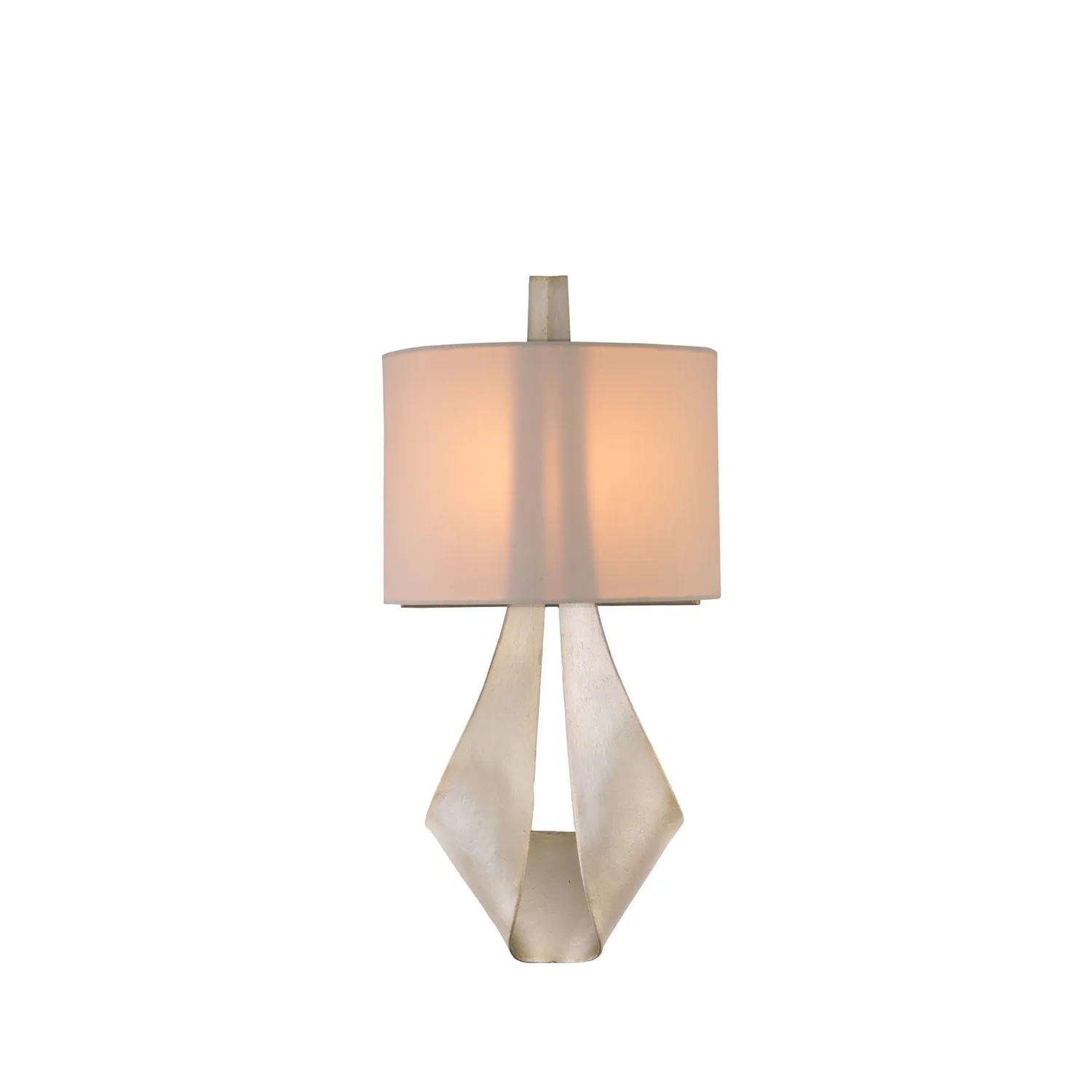 Barrymore Two Light Wall Sconce in Pearl Silver