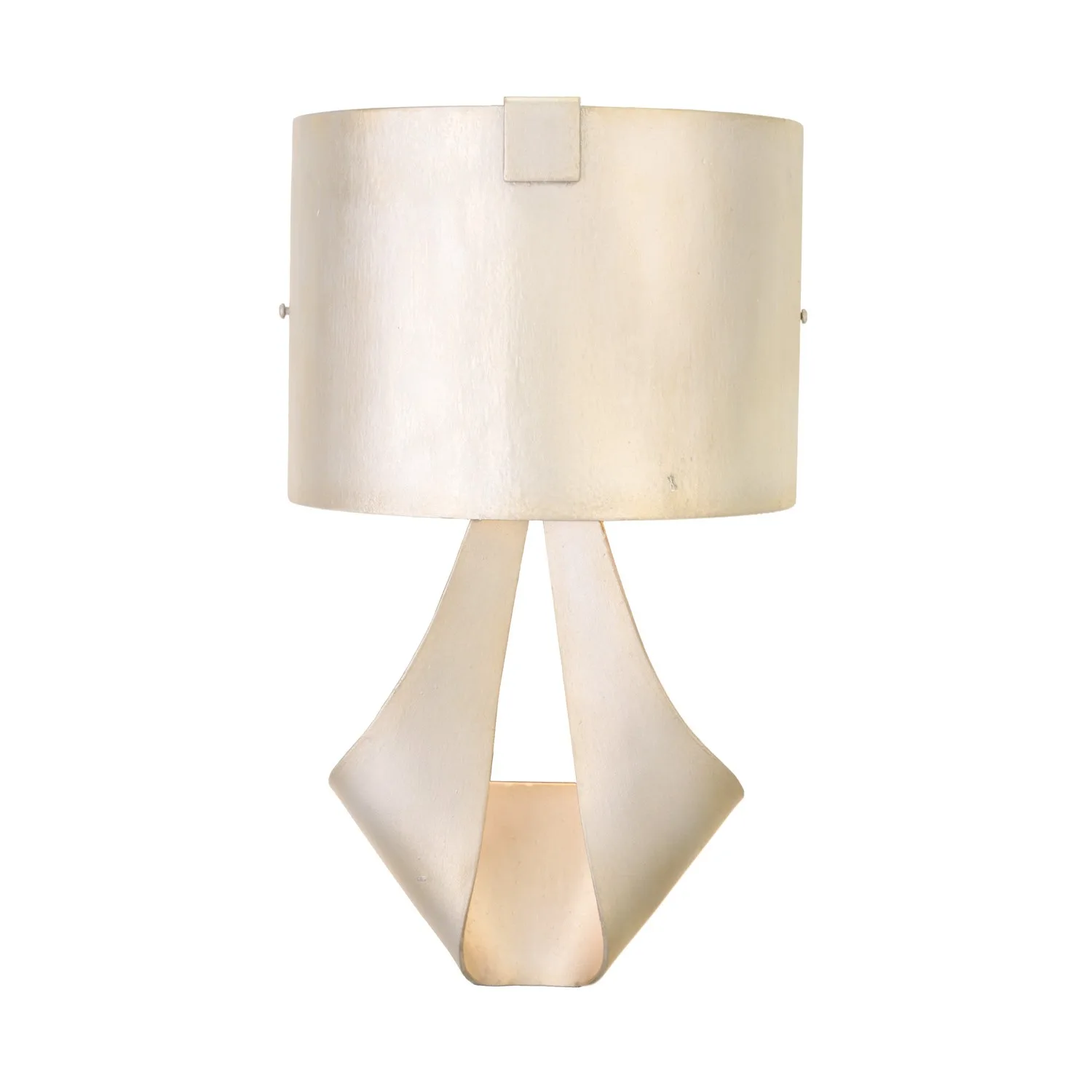 Barrymore One Light Wall Sconce in Pearl Silver