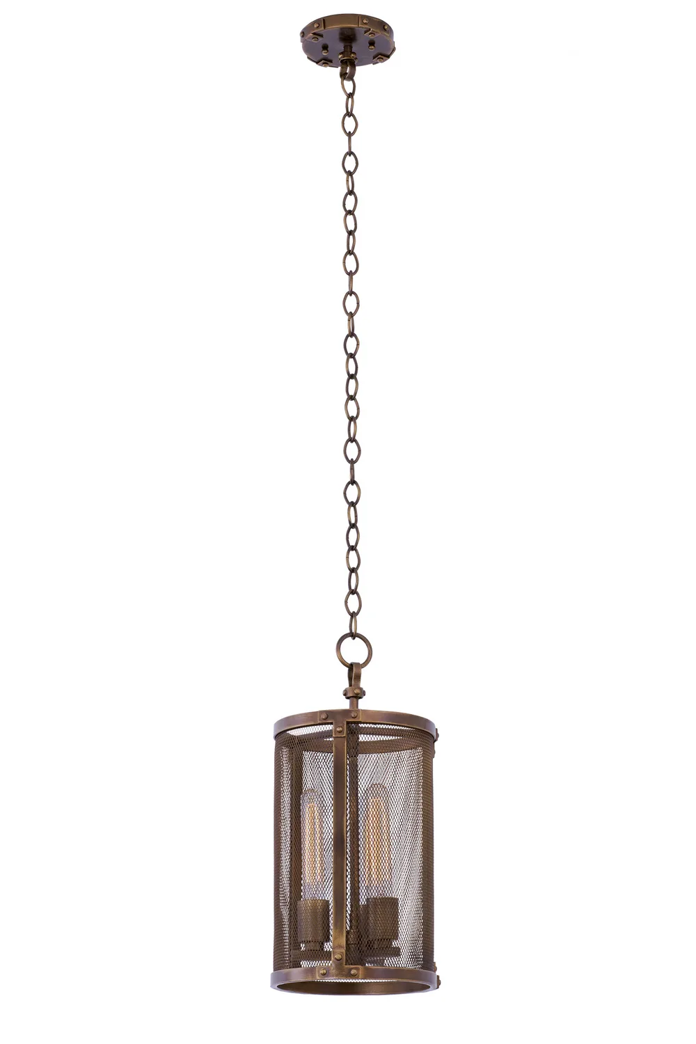 Chelsea One Light Mini Pendant in Copper Patina
