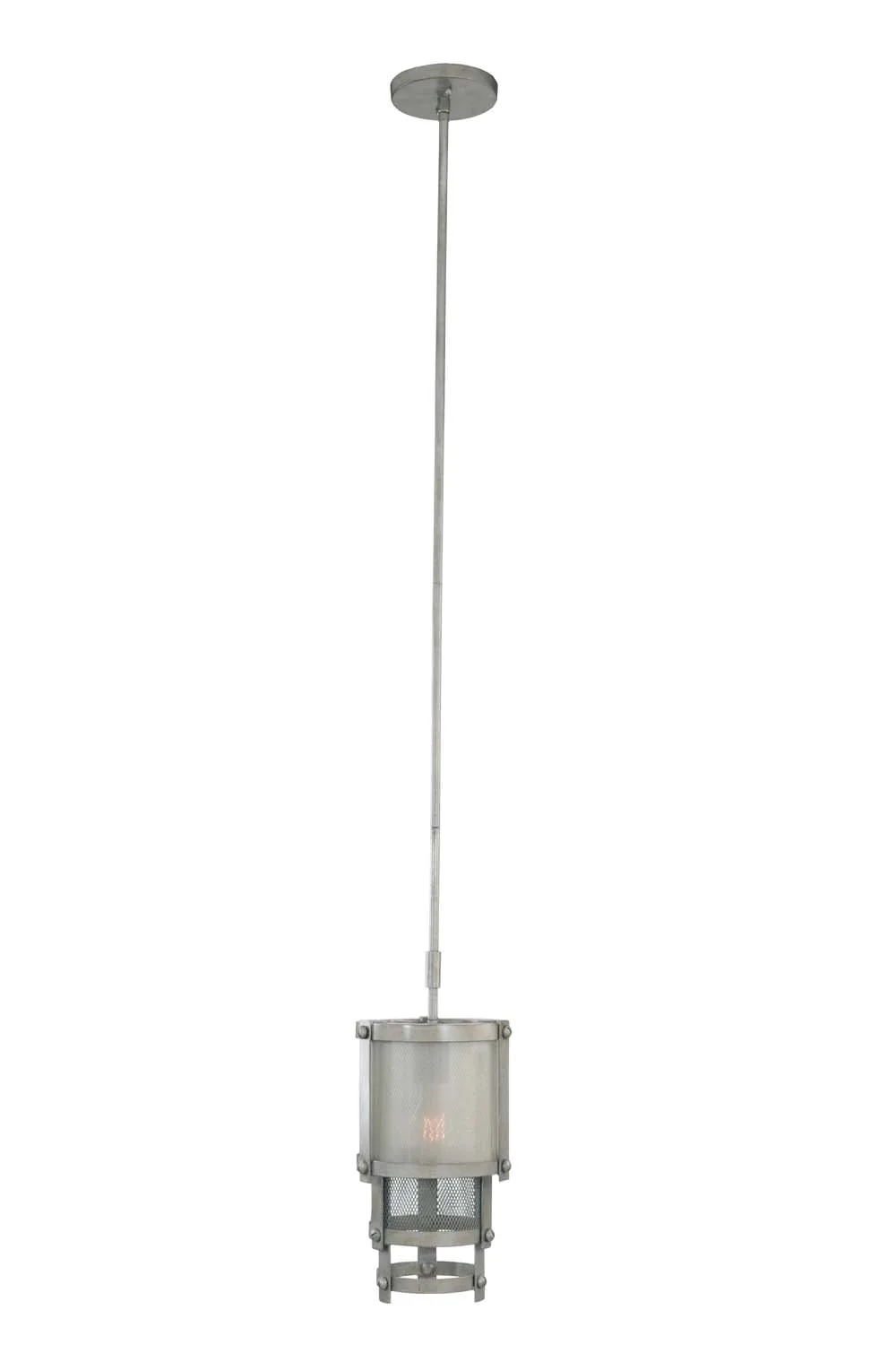 Delano One Light Mini Pendant in Bronze Jewel Tone