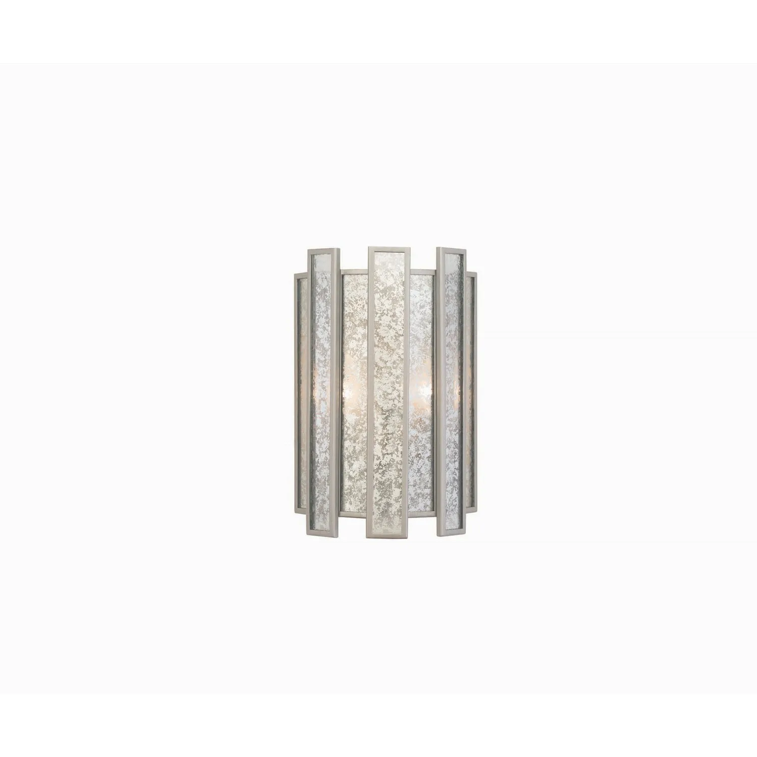 Palisade Two Light Wall Sconce in Tarnished Silver
