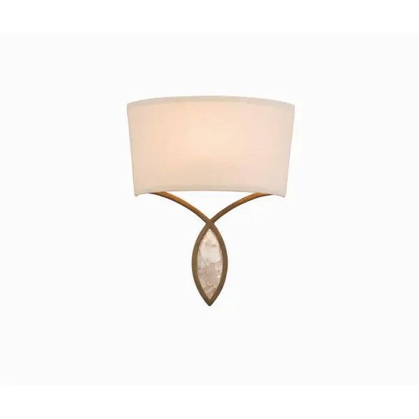 Featuring a Mother of Pearl Accent in the Hand Forged Wrought Iron Frame. Offered in a Distressed Gold Finish and Linen Fabric Shade. Collection: Sayville Rooms: Living Room, Bedroom, Family Room, Dining Room Finish: Distressed Gold Width: 10.00" Height: 12.00" Weight: 2.00 lb Extension from Wall: 4.00" Wire: 6" Mounting Height: 2.50" Canopy: 9.25"x5"x0.5" Number of Bulbs: 1 Maximum Wattage: 3.00 W Bulb Base: G9 Light Source: LED Light Output: 300.00 lm Color Temperature: 3000 K Dimmable Voltage: 120.00 V Material: Hand Forged Wrought Iron , Mother of Pearl , Linen Country of Origin: Phillipines Safety Listing: cETL Safety Rating: Dry ADA LED