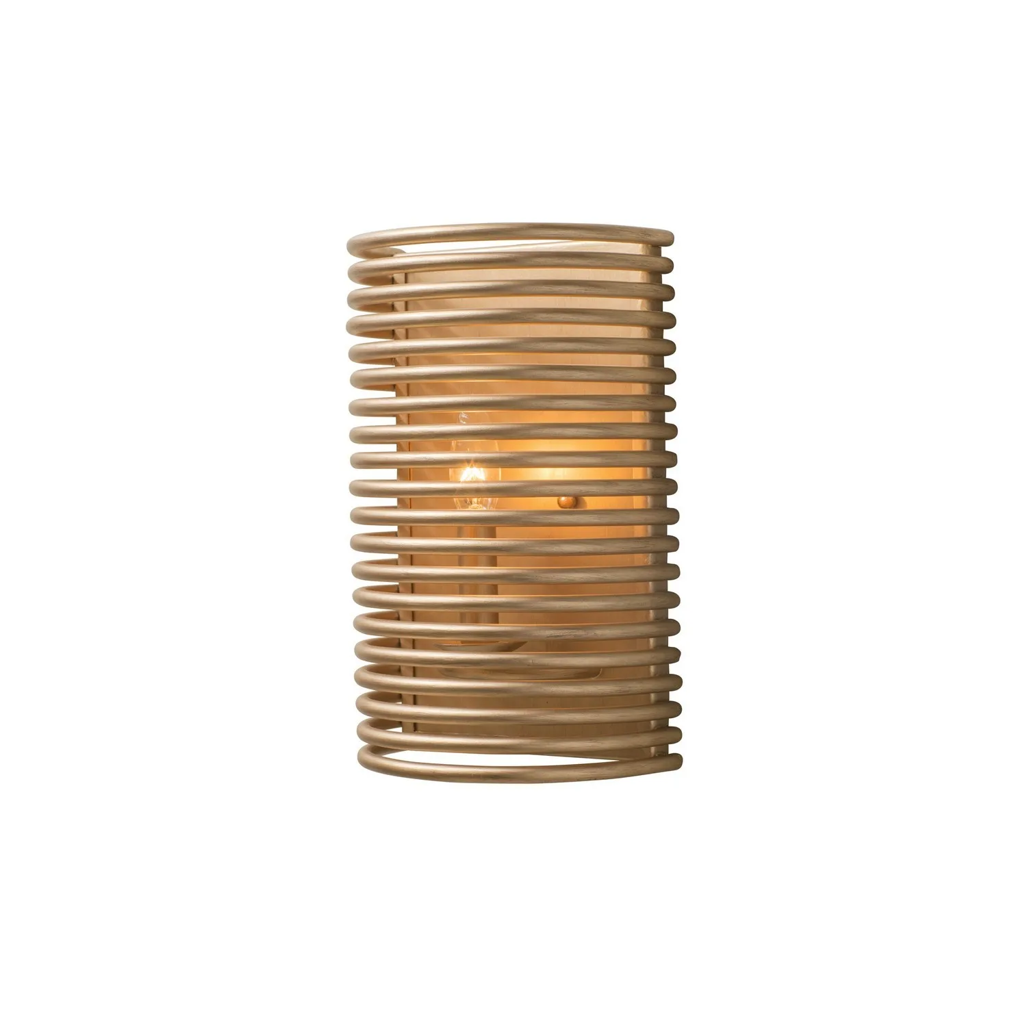 Emery One Light Wall Sconce in Modern Gold