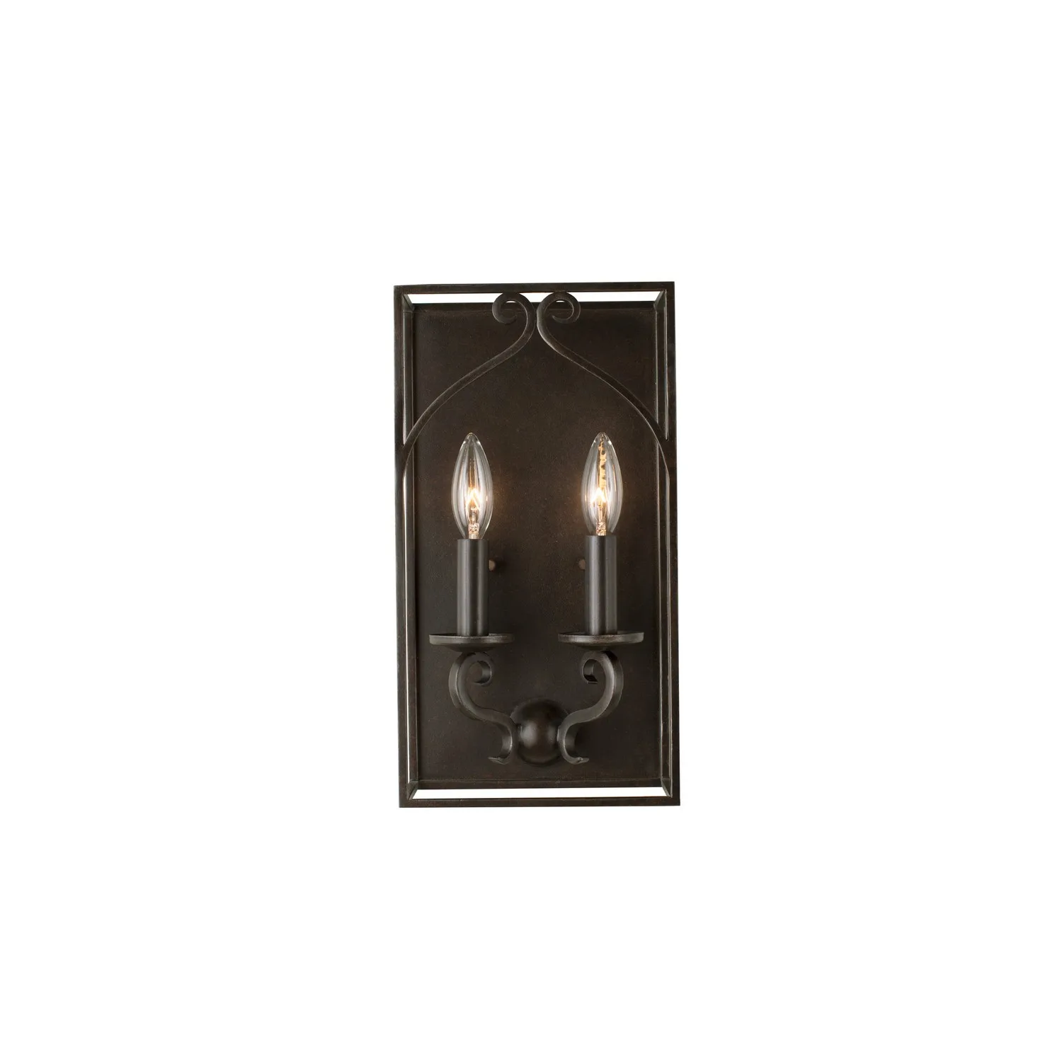 Somers Two Light Wall Sconce in Heirloom Bronze