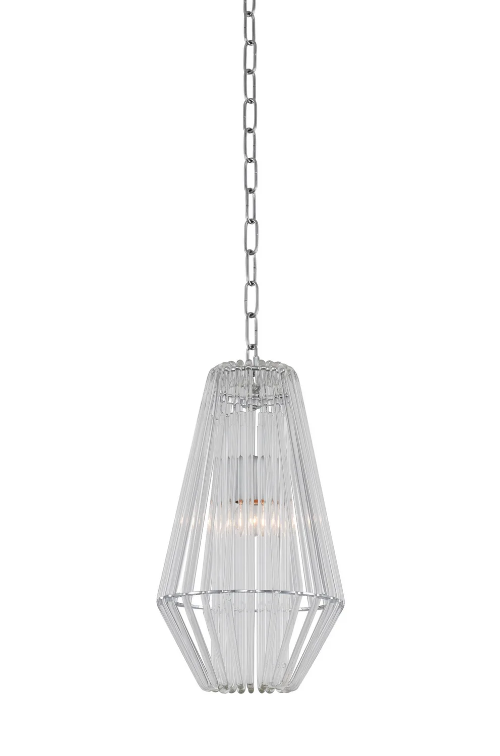 Taza One Light Mini Pendant in Chrome