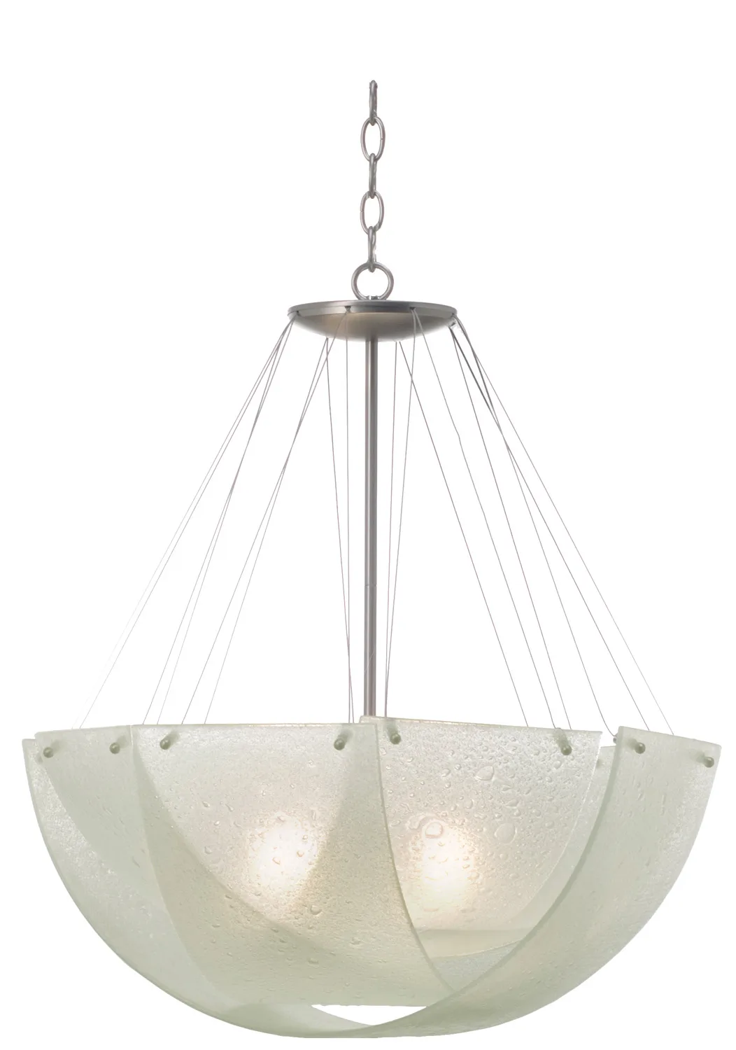 Cirrus Three Light Pendant in Satin Nickel