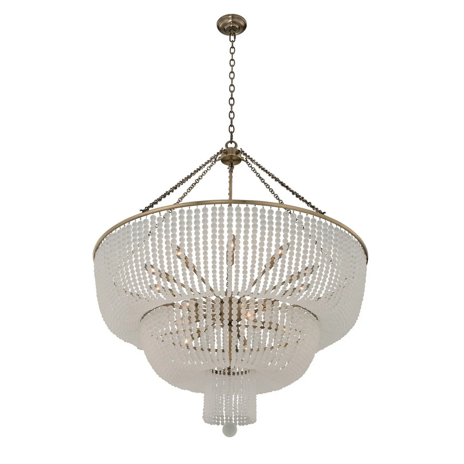 Esperanza 15 Light Pendant in Brushed Champagne Gold
