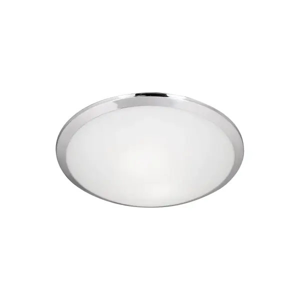 Malta 12" Flush Mount in Brushed Nickel - Image 4