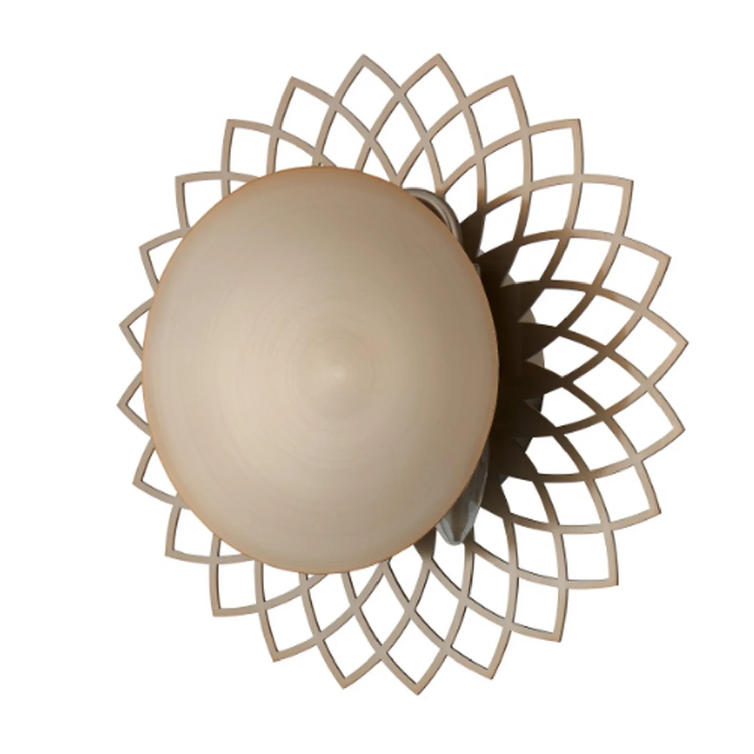 Helia Two Light Wall Sconce in Brushed Champagne Gold