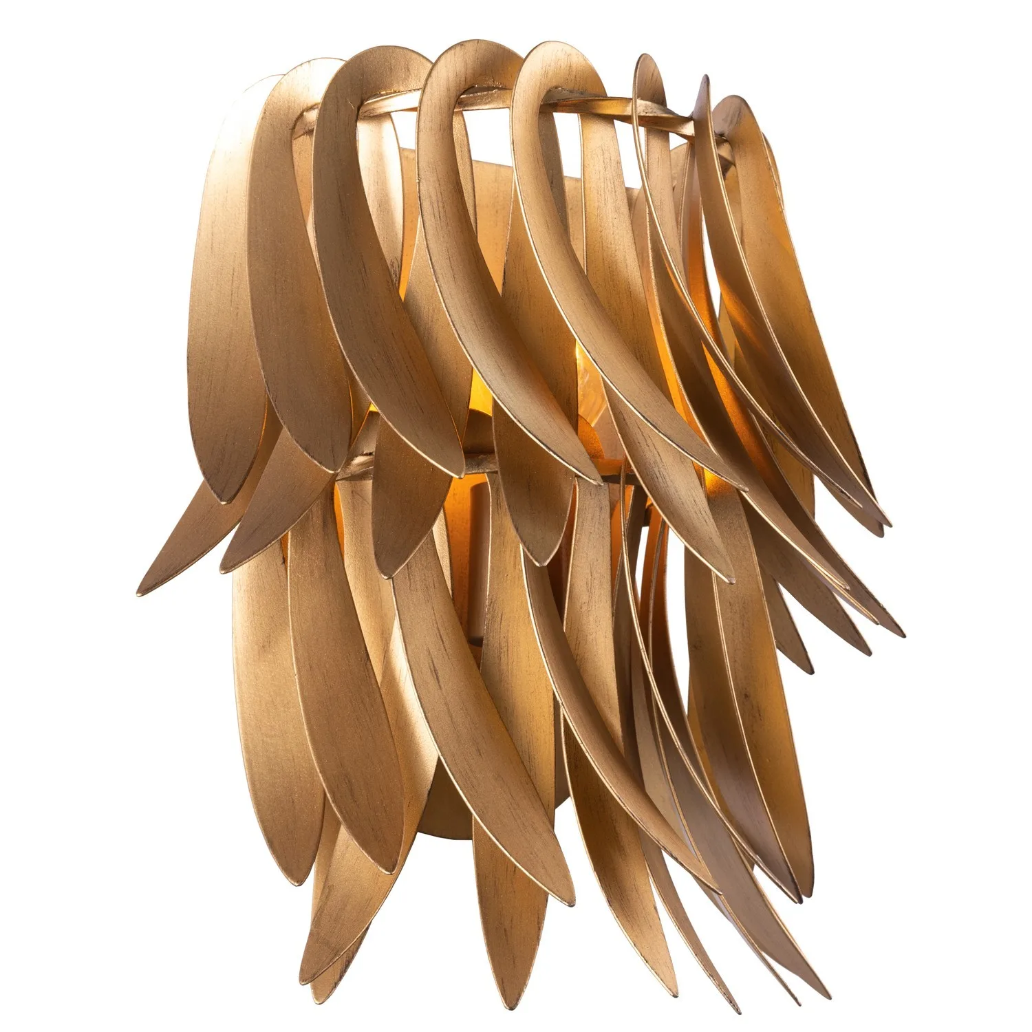 Grace One Light Wall Sconce in New Gold
