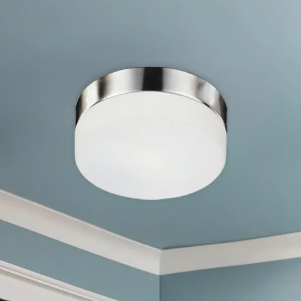 Lomita 12" Flush Mount in Brushed Nickel - Image 2