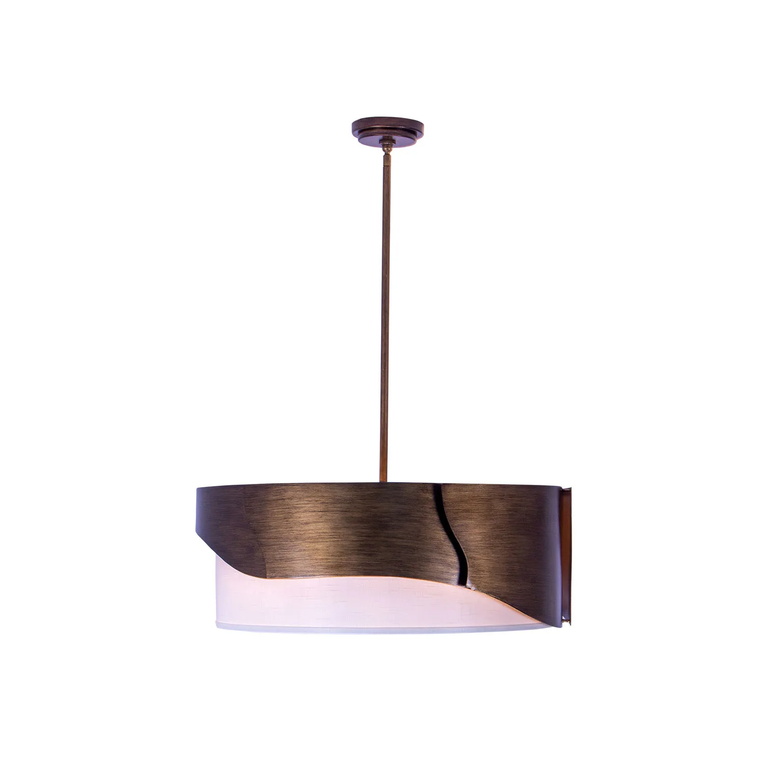 MIDWAY Eight Light Pendant in BRIGHT GOLD