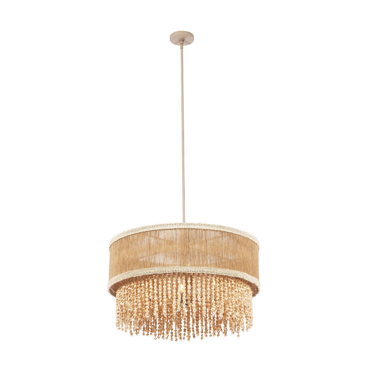 NATURALE Six Light Pendant in Jute