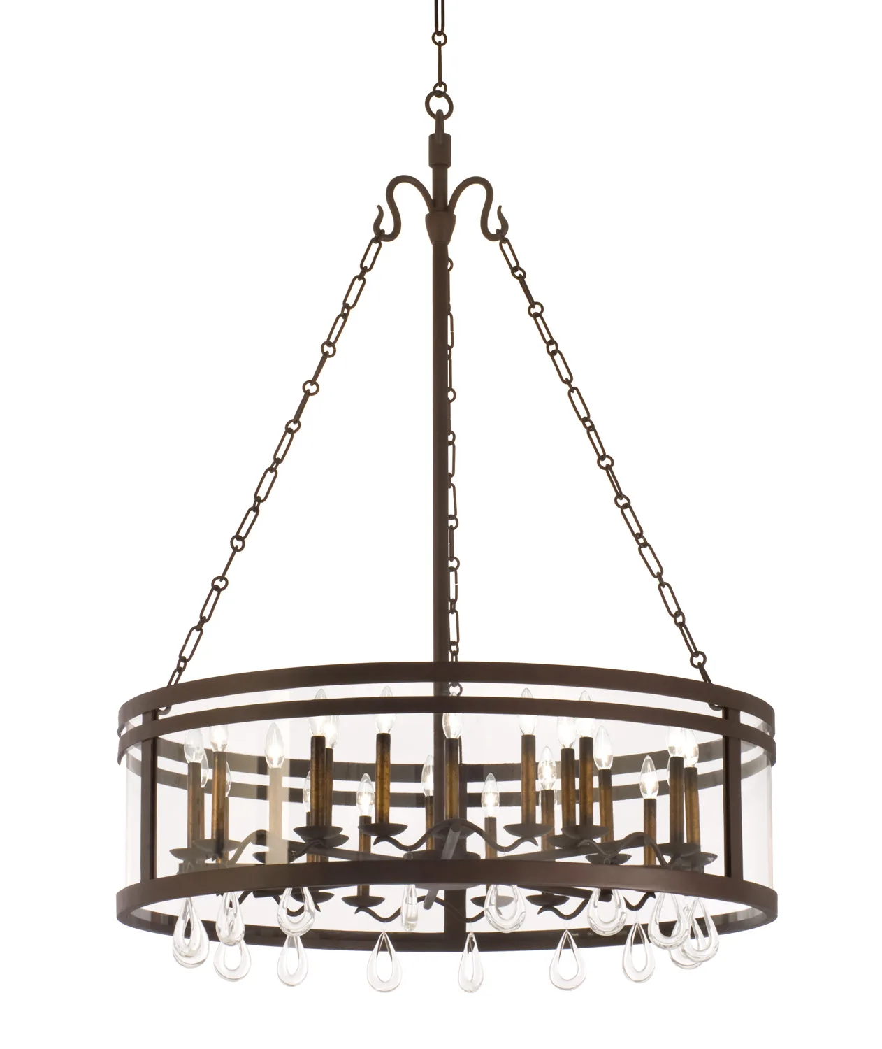 Morris 24 Light Chandelier in Bronze
