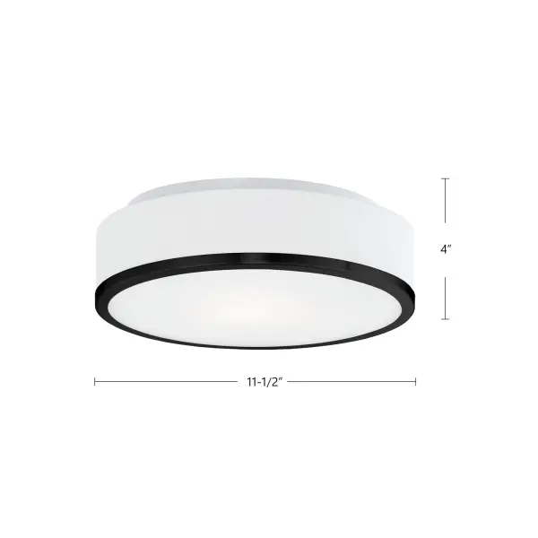 Sleek Modern Flush Mount with Clean Lines and Soft Illumination - Image 5