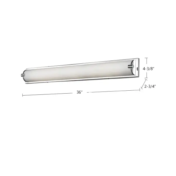 Charlotte 36-Inch LED Vanity Light - Image 2