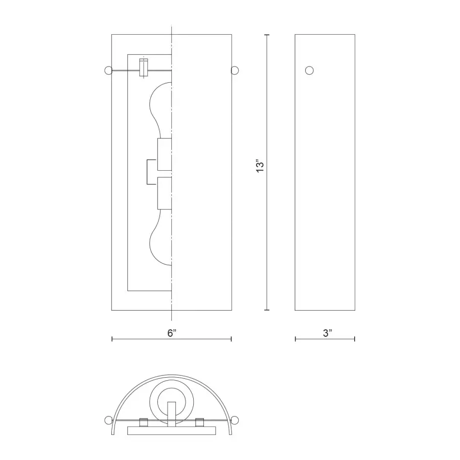 Hudson 13-Inch Wall Sconce - Image 7