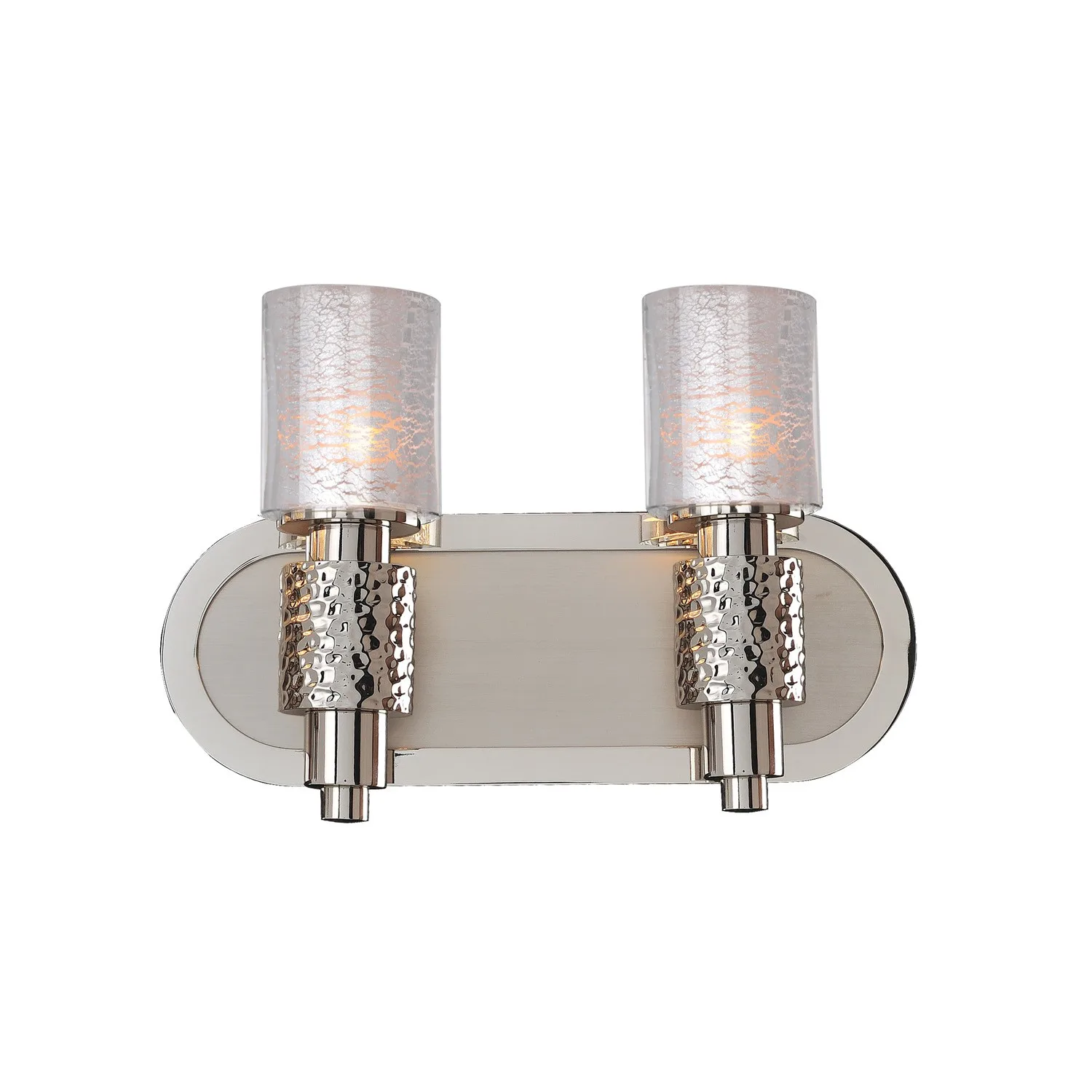 Ashington LED Bath in Polished Satin Nickel