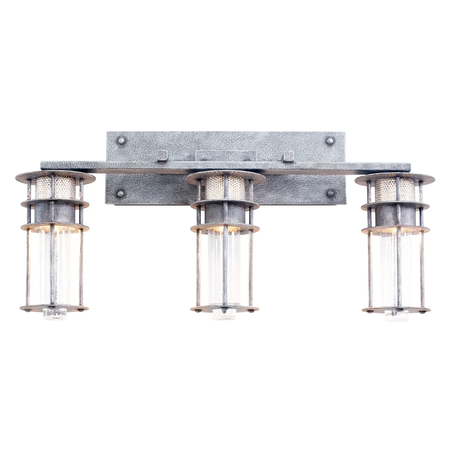 Anchorage LED Bath in Rugged Iron