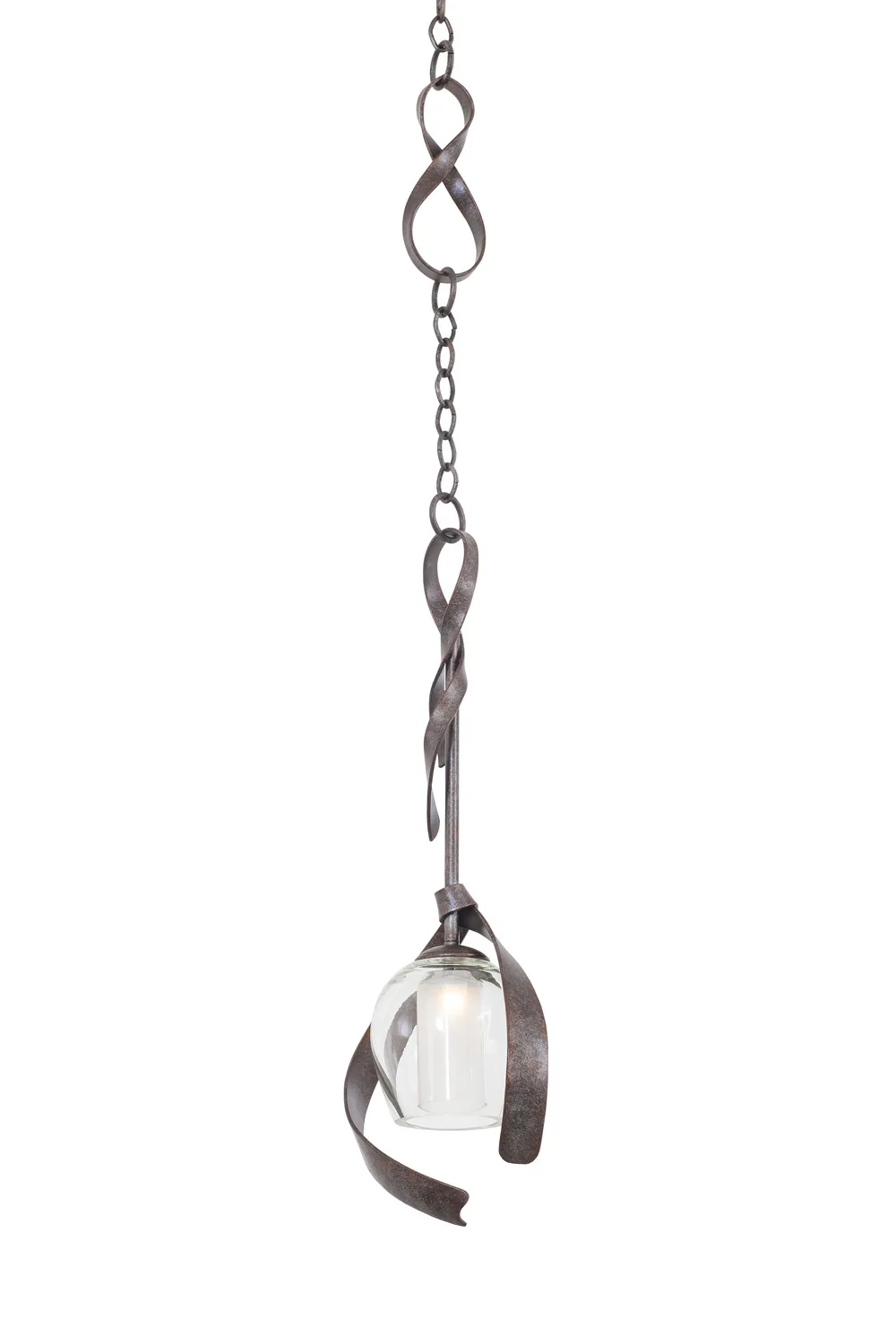 Solana LED Mini Pendant in Oxidized Copper