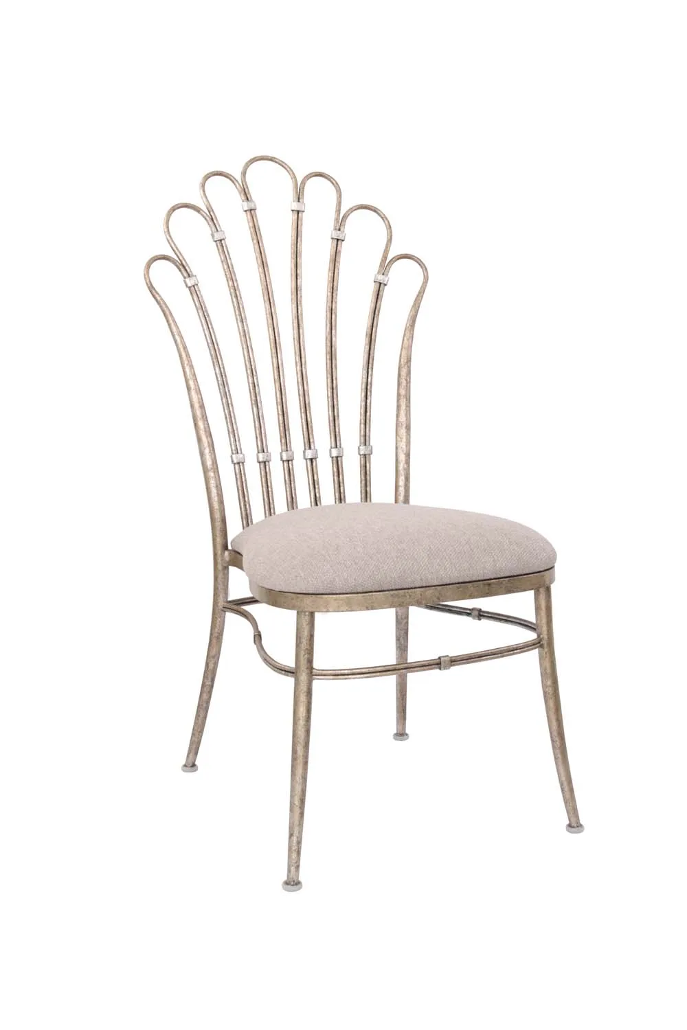 Biscayne Dining Chair in Platinum