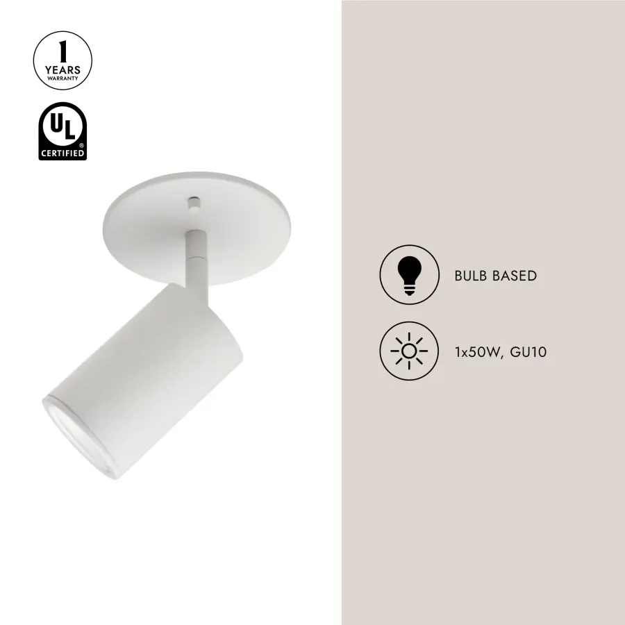Barclay 3-in Semi-Flush Mount in Black - Image 12