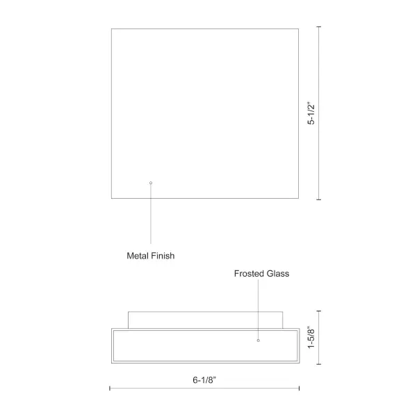 Mica 6" All-Terior Up/Down Wall Light - Image 4