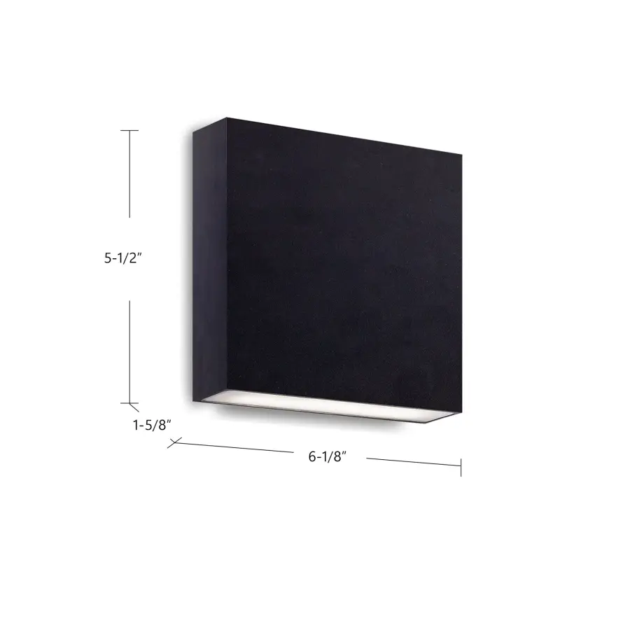 Mica 6-Inch All-Terior Wall Light - Image 3