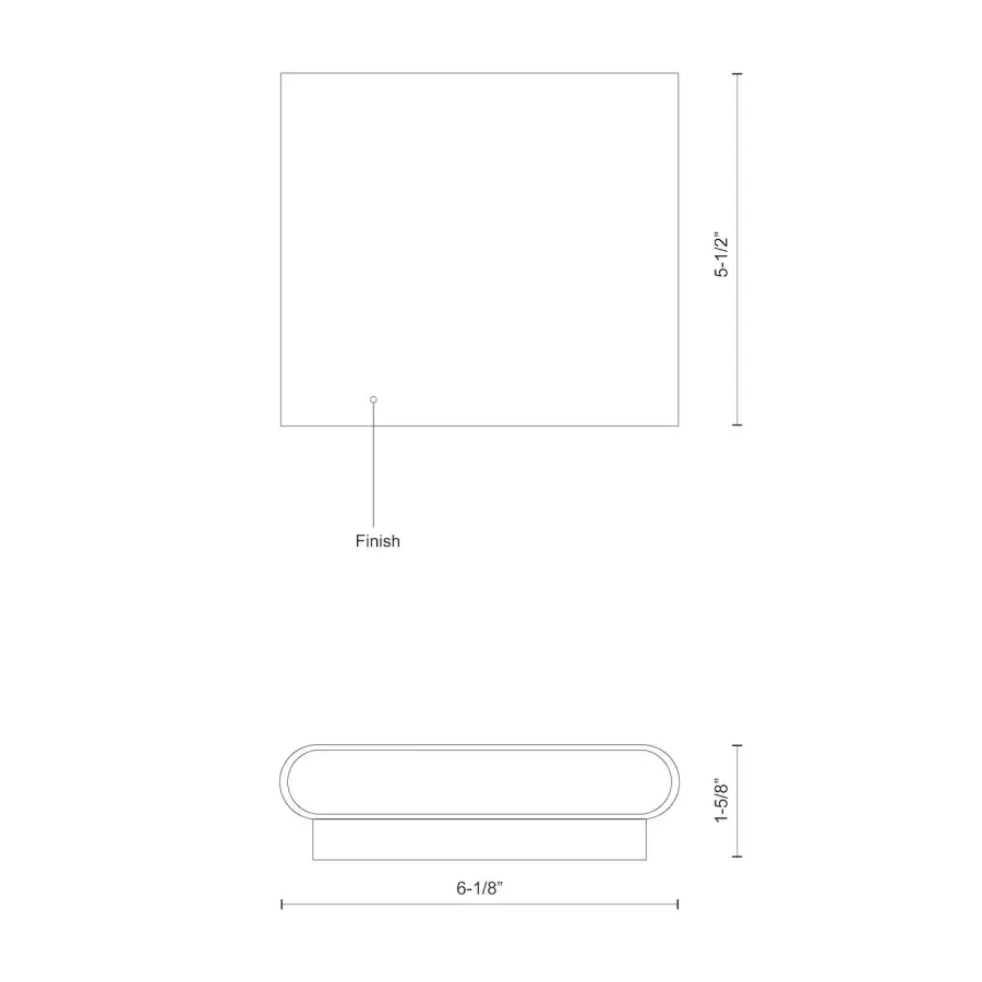 Slate 6-Inch All-Terior Wall Light - Image 3
