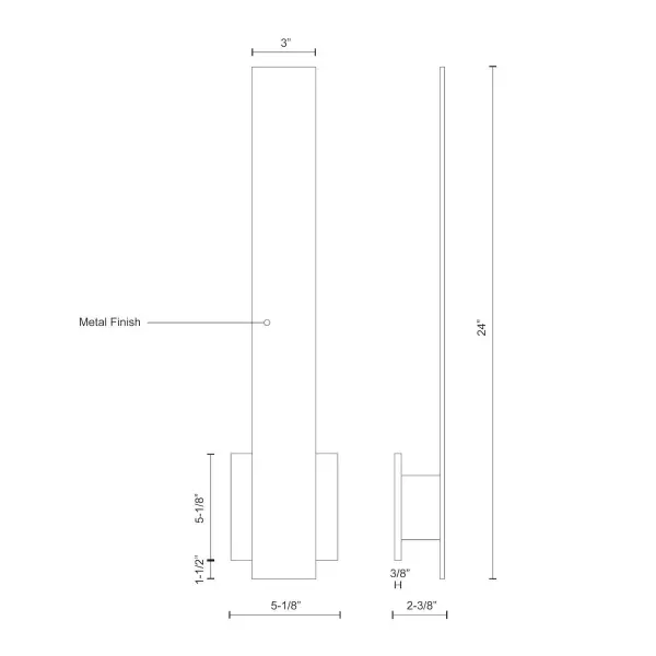 Vesta 24" All-terior Wall Light - Image 9