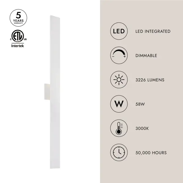 Vesta 50" All-terior Wall Light - Image 5