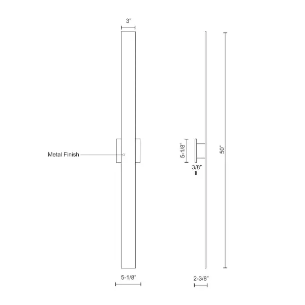 Vesta 50" All-terior Wall Light - Image 8