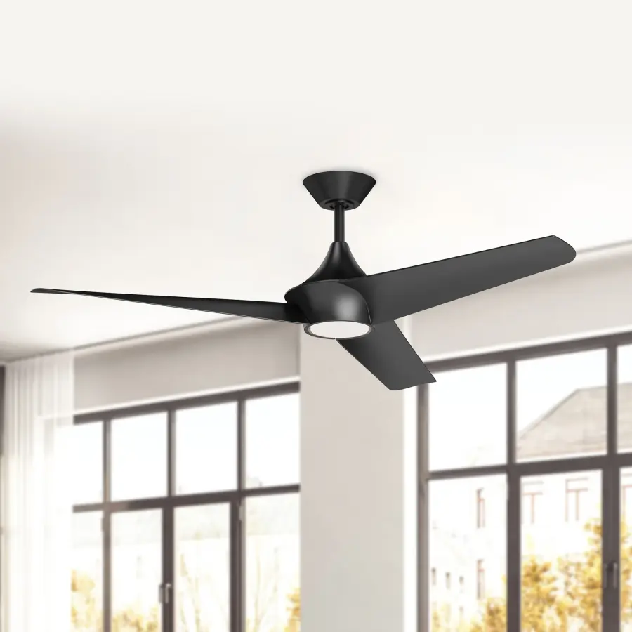Emiko 56-Inch Ceiling Fan with Light - Image 3