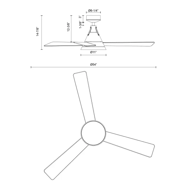Modern Farmhouse Style Meets Functional Cooling with Integrated LED - Image 7