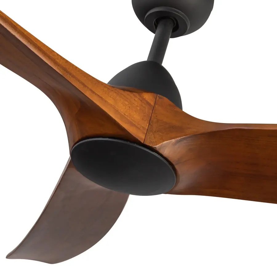 Baylor 60" Carved Wood Blade Ceiling Fan - Image 8