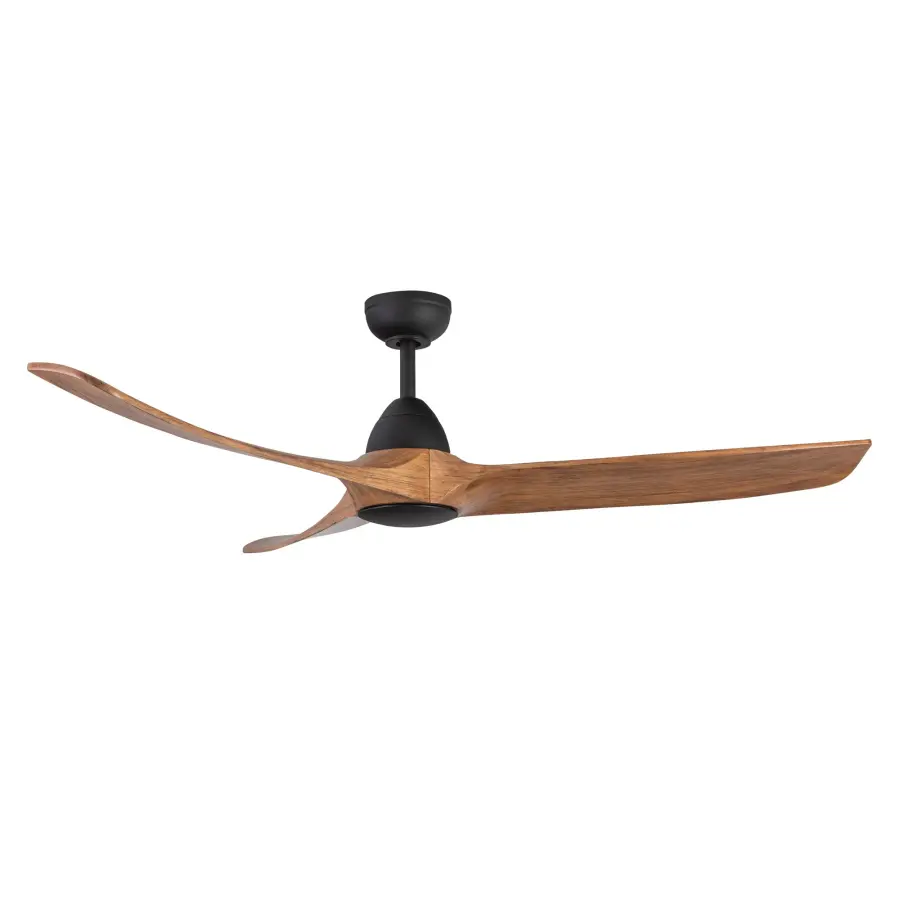 Baylor 60" Carved Wood Blade Ceiling Fan - Image 9