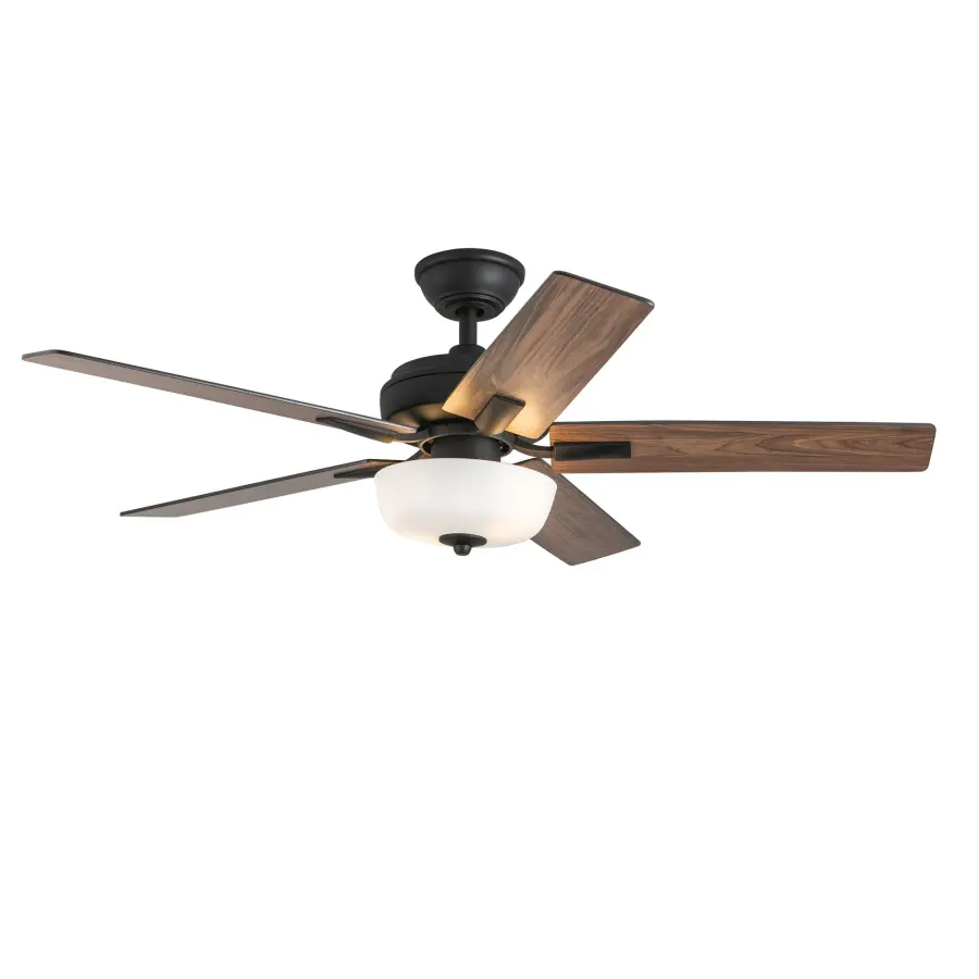 Versatile Modern Fan with Customizable Blade Finishes and Integrated LED - Image 13