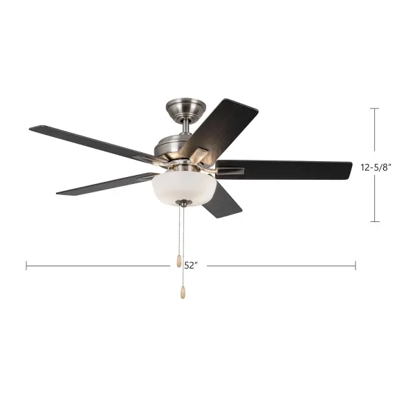 Versatile Modern Fan with Integrated LED and Reversible Blades - Image 15
