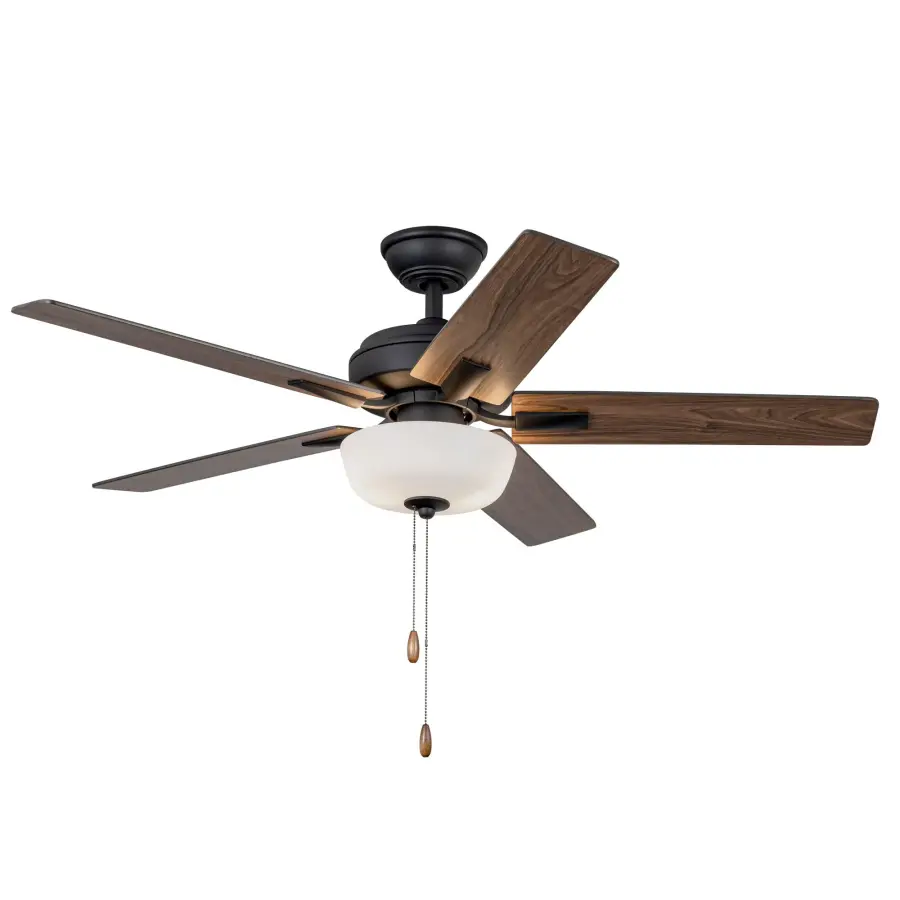 Versatile Modern Fan with Integrated LED and Reversible Blades - Image 4